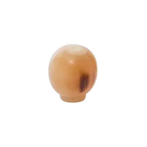 Bouton de meuble BOULE Corne Claire