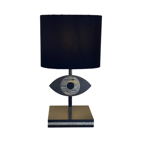 Lampe Oeil Eye Light You gun metal nickel et noir