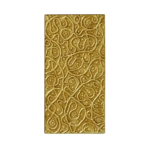 Plaque de tirage rectangle SAMARCANDIA 200x100mm