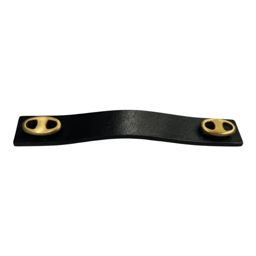 Leather pull Marina EA 128mm plain